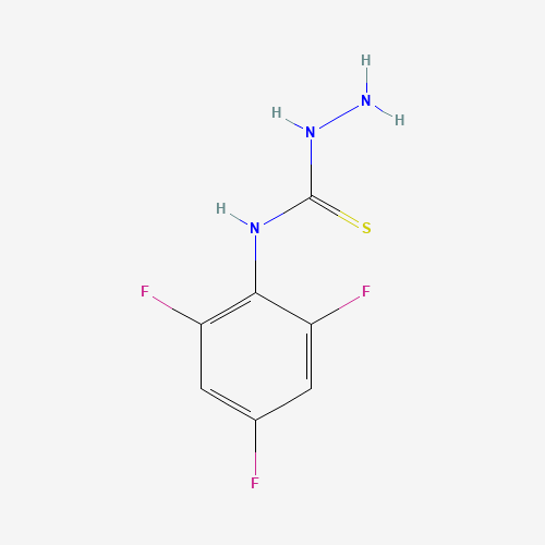 4-(2,4,6-Trifluorophenyl)-3-thiosemicarbazide (CAS: 206761-92-4) - Related Chemical Product