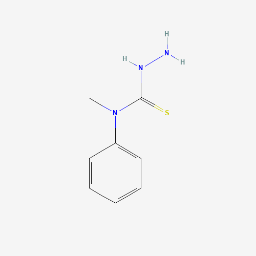 4-(4-Methylphenyl)-3-thiosemicarbazide (CAS: 21076-11-9) - Chemical Structure and Molecular Formula 