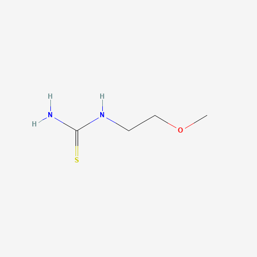 1-(2-Methoxyethyl)-2-thiourea (CAS: 102353-42-4) - Chemical Structure and Molecular Formula 