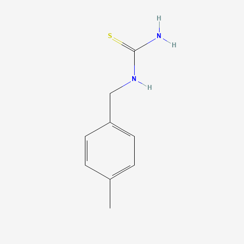 1-(4-Methylbenzyl)-2-thiourea (CAS: 103854-74-6) - Chemical Structure and Molecular Formula 