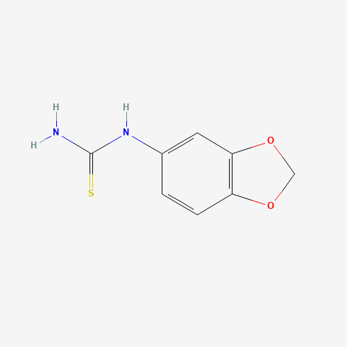 1-(3,4-Methylenedioxyphenyl)-2-thiourea (CAS: 65069-55-8) - Related Chemical Product