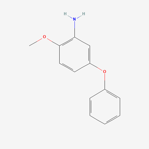 5-Phenoxy-o-anisidine (CAS: 116289-67-9) - Chemical Structure and Molecular Formula 