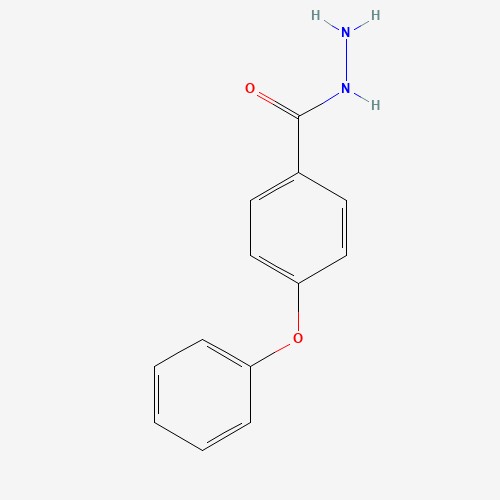 4-Phenoxybenzhydrazide (CAS: 143667-36-1) - Chemical Structure and Molecular Formula 