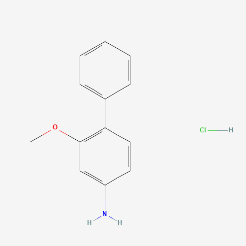 4-Phenyl-m-anisidine hydrochloride (CAS: 206761-86-6) - Chemical Structure and Molecular Formula 