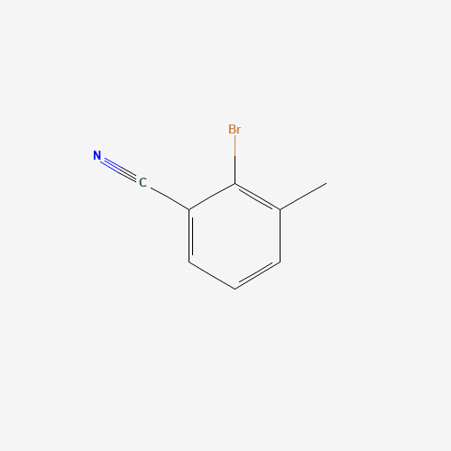 2-Bromo-3-methylbenzonitrile (CAS: 263159-64-4) - Chemical Structure and Molecular Formula 