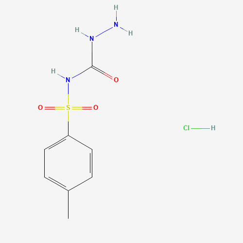 4-(4-Methylphenylsulfonyl)semicarbazide hydrochloride (CAS: 206761-77-5) - Chemical Structure and Molecular Formula 
