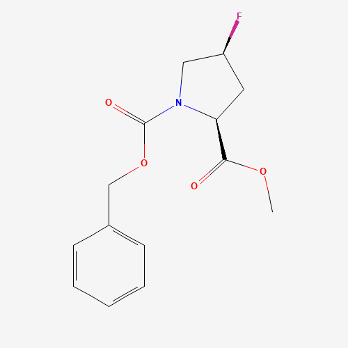 (2S,4S)-1-Benzyl-2-methy-4-fluoropyrrolidine-1,2-dicarboxylate (CAS: 72180-14-4) - Related Chemical Product