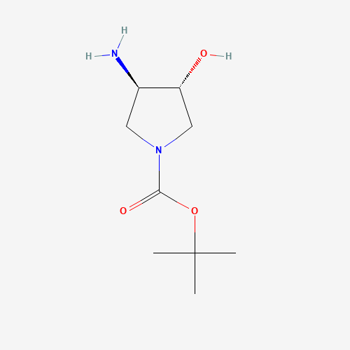 (3R,4R)-tert-Butyl 3-amino-4-hydroxypyrrolidine-1-carboxylate (CAS: 148214-90-8) - Related Chemical Product