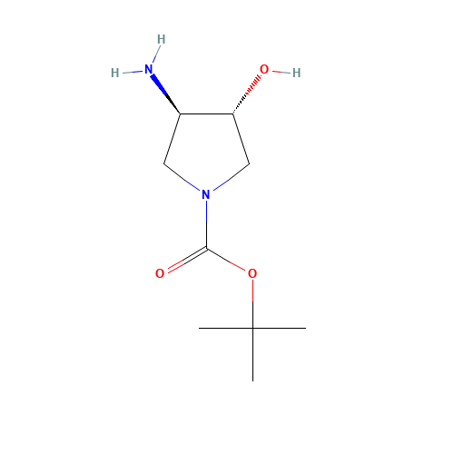 (3R,4R)-tert-Butyl 3-amino-4-hydroxypyrrolidine-1-carboxylate (CAS: 148214-90-8) - Related Chemical Product