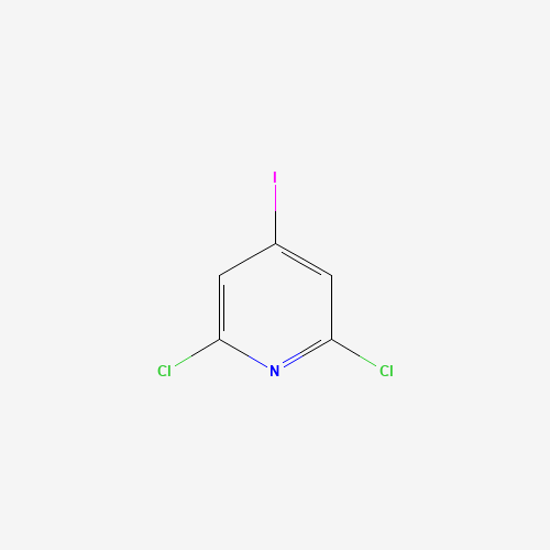 2,6-Dichloro-4-iodopyridine (CAS: 98027-84-0) - Chemical Structure and Molecular Formula 