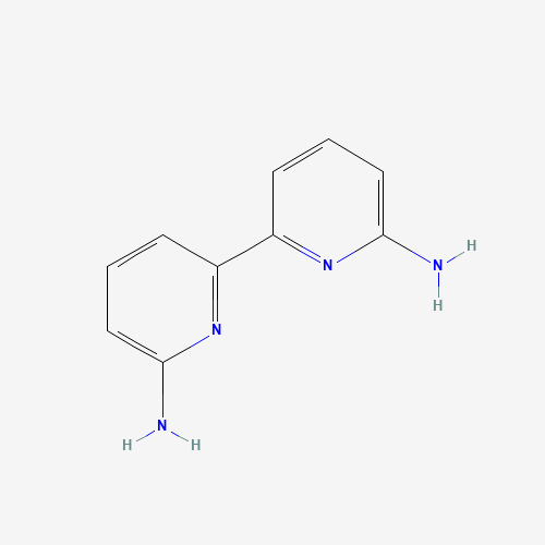 2,2'-Bipyridine-6,6'-diamine (CAS: 93127-75-4) - Chemical Structure and Molecular Formula 