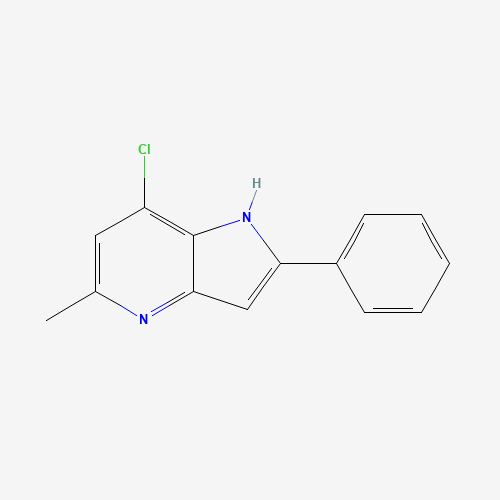 7-Chloro-5-methyl-2-phenyl-1H-pyrrolo[3,2-b]pyridine (CAS: 1026076-88-9) - Related Chemical Product