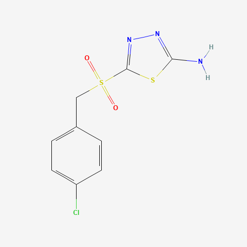 5-(4-Chlorobenzylsulfonyl)-1,3,4-thiadiazol-2-amine (CAS: 880791-53-7) - Related Chemical Product