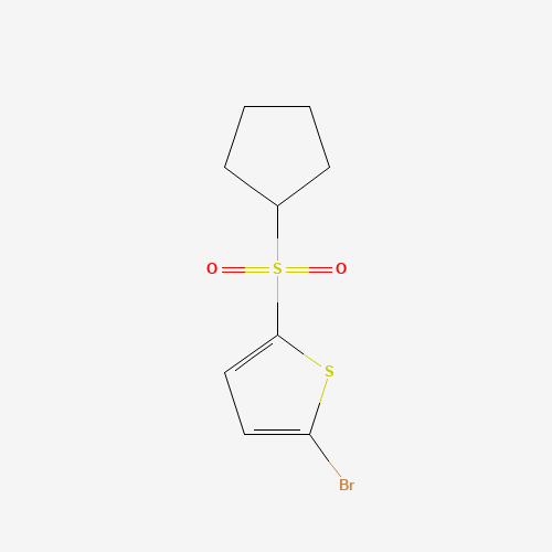 2-Bromo-5-(cyclopentylsulfonyl)thiophene (CAS: 438234-34-5) - Related Chemical Product