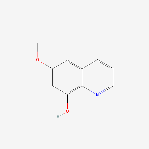 6-Methoxyquinolin-8-ol (CAS: 477601-28-8) - Chemical Structure and Molecular Formula 