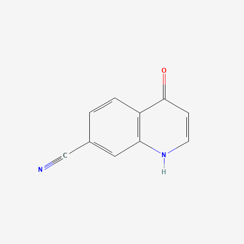 4-Hydroxyquinoline-7-carbonitrile (CAS: 860205-30-7) - Chemical Structure and Molecular Formula 