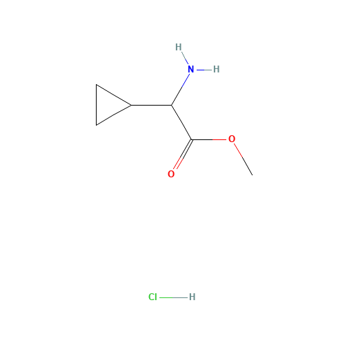 Methyl 2-amino-2-cyclopropylacetate hydrochloride (CAS: 535936-86-8) - Related Chemical Product