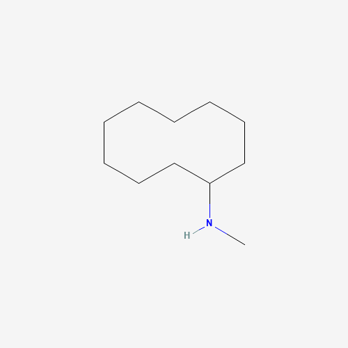 N-Methylcyclodecanamine (CAS: 80789-66-8) - Chemical Structure and Molecular Formula 