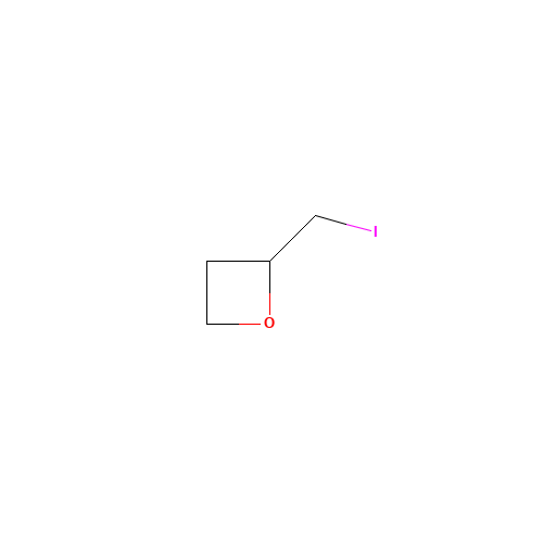 2-(Iodomethyl)oxetane (CAS: 121138-00-9) - Chemical Structure and Molecular Formula 