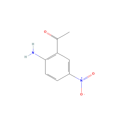1-(2-Amino-5-nitrophenyl)ethanone (CAS: 32580-41-9) - Chemical Structure and Molecular Formula 