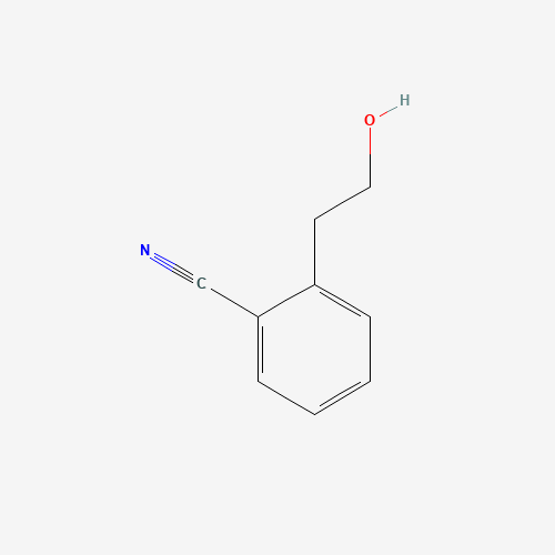 2-(2-Hydroxyethyl)benzonitrile (CAS: 42247-74-5) - Chemical Structure and Molecular Formula 