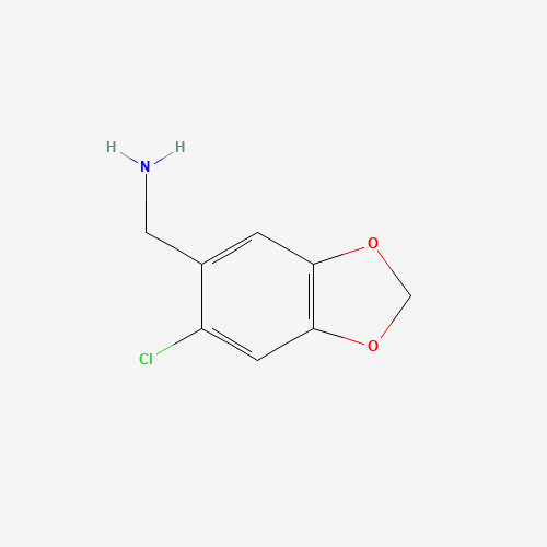 (6-Chlorobenzo[d][1,3]dioxol-5-yl)methanamine (CAS: 558453-64-8) - Related Chemical Product
