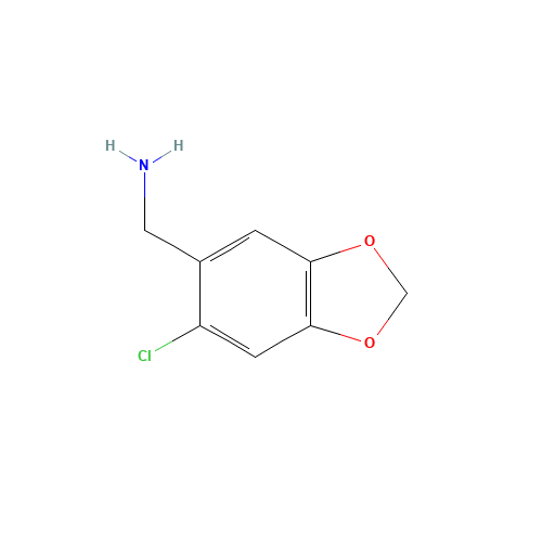 (6-Chlorobenzo[d][1,3]dioxol-5-yl)methanamine (CAS: 558453-64-8) - Related Chemical Product
