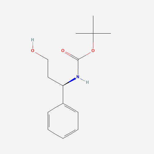 (R)-N-Boc-3-amino-3-phenyl-propan-1-ol (CAS: 158807-47-7) - Related Chemical Product