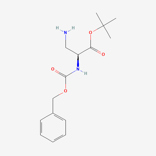 (S)-3-Amino-2-Cbz-aminopropionic acid tert-butyl ester (CAS: 77215-55-5) - Related Chemical Product