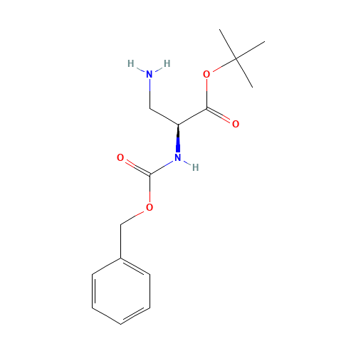 (S)-3-Amino-2-Cbz-aminopropionic acid tert-butyl ester (CAS: 77215-55-5) - Related Chemical Product