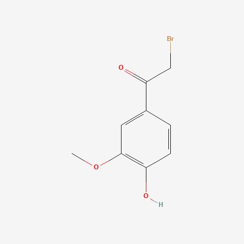2-Bromo-1-(4-hydroxy-3-methoxyphenyl)ethanone (CAS: 69638-06-8) - Related Chemical Product