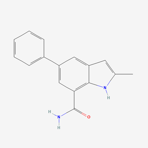 2-Methyl-5-phenyl-1H-indole-7-carboxamide (CAS: 943607-57-6) - Related Chemical Product