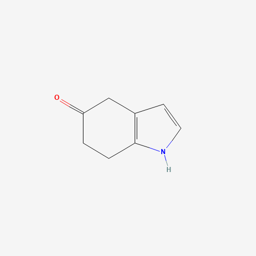 1,4,6,7-Tetrahydro-5H-Indol-5-one (CAS: 35419-02-4) - Chemical Structure and Molecular Formula 