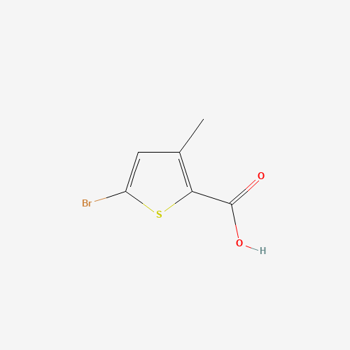 5-Bromo-3-methylthiophene-2-carboxylic acid (CAS: 38239-45-1) - Chemical Structure and Molecular Formula 