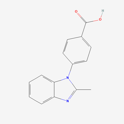 4-(2-Methyl-1H-benzo[d]imidazol-1-yl)benzoic acid (CAS: 1021144-32-0) - Related Chemical Product
