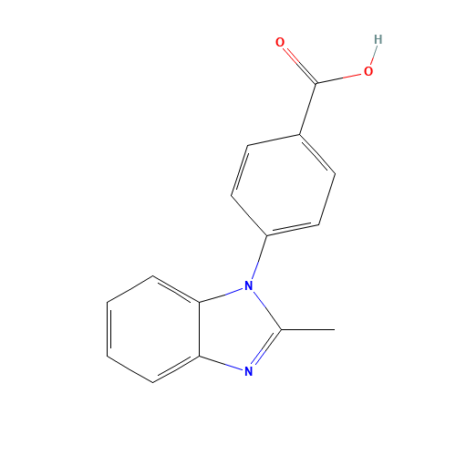 4-(2-Methyl-1H-benzo[d]imidazol-1-yl)benzoic acid (CAS: 1021144-32-0) - Related Chemical Product