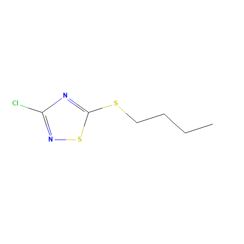 5-(Butylthio)-3-chloro-1,2,4-thiadiazole (CAS: 36955-36-9) - Related Chemical Product