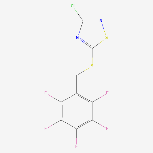 3-Chloro-5-(perfluorobenzylthio)-1,2,4-thiadiazole (CAS: 36955-45-0) - Related Chemical Product