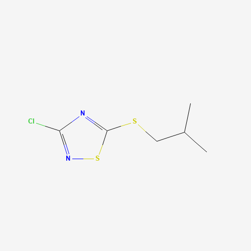 3-Chloro-5-(isobutylthio)-1,2,4-thiadiazole (CAS: 36955-41-6) - Related Chemical Product