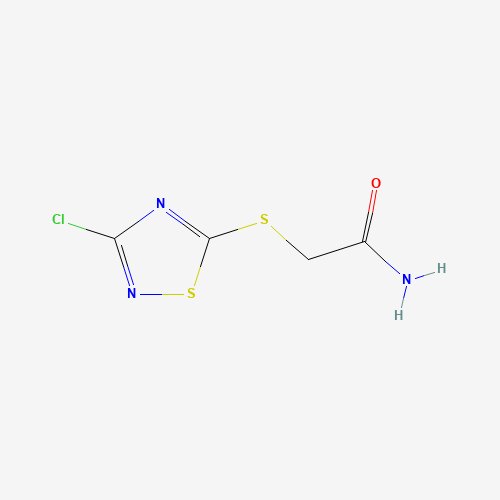 2-(3-Chloro-1,2,4-thiadiazol-5-ylthio)acetamide (CAS: 36950-05-7) - Related Chemical Product
