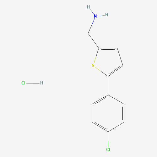 2-(Aminomethyl)-5-(4-chlorophenyl)thiophene hydrochloride (CAS: 1166853-02-6) - Related Chemical Product
