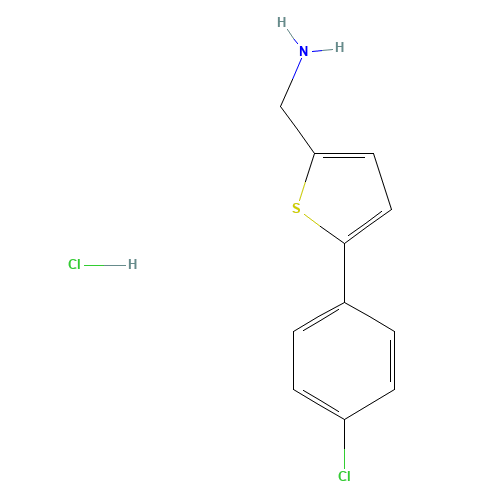 2-(Aminomethyl)-5-(4-chlorophenyl)thiophene hydrochloride (CAS: 1166853-02-6) - Related Chemical Product