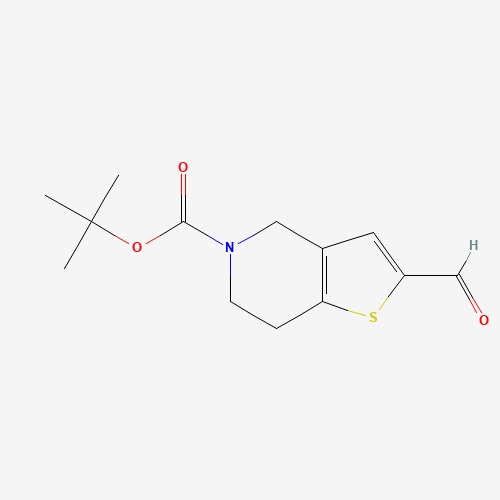 tert-Butyl 2-formyl-6,7-dihydrothieno-[3,2-c]pyridine-5(4H)-carboxylate (CAS: 165947-55-7) - Related Chemical Product