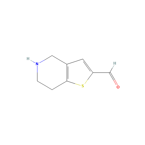 4,5,6,7-Tetrahydrothieno[3,2-c]pyridine-2-carbaldehyde (CAS: 197237-97-1) - Related Chemical Product