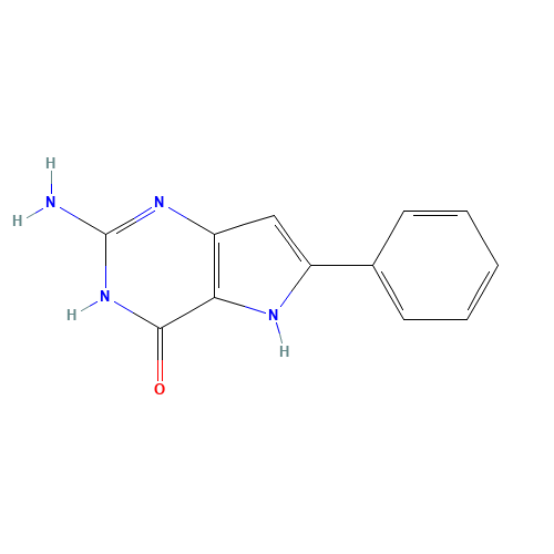 2-Amino-6-phenyl-5H-pyrrolo[3,2-d]pyrimidin-4-ol (CAS: 237435-29-9) - Related Chemical Product