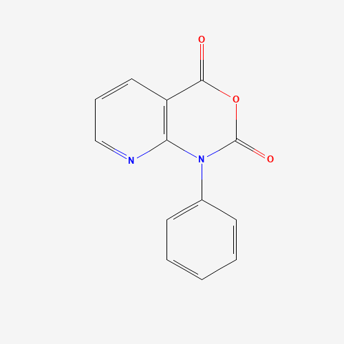 1-Phenyl-1H-pyrido[2,3-d][1,3]oxazine-2,4-dione (CAS: 138305-19-8) - Chemical Structure and Molecular Formula 