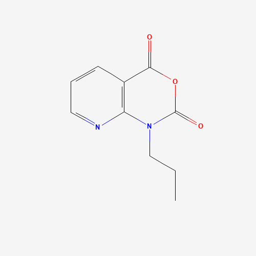 1-Propyl-1H-pyrido[2,3-d][1,3]oxazine-2,4-dione (CAS: 111396-09-9) - Chemical Structure and Molecular Formula 
