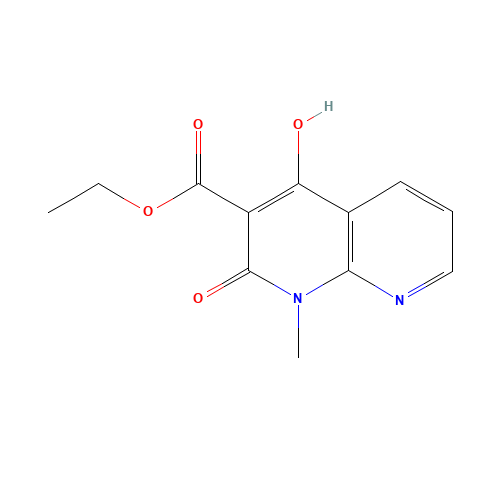 Ethyl 4-hydroxy-1-methyl-2-oxo-1,2-dihydro-1,8-naphthyridine-3-carboxylate (CAS: 77276-17-6) - Related Chemical Product