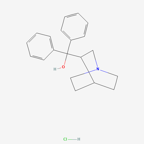 1-Azabicyclo[2.2.2]oct-3-yl(diphenyl)methanol hydrochloride (CAS: 10447-38-8) - Related Chemical Product