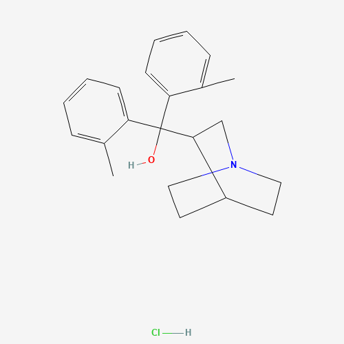 1-Azabicyclo[2.2.2]oct-3-yl[bis(2-methylphenyl)]-methanol hydrochloride (CAS: 57734-70-0) - Related Chemical Product